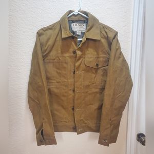 Filson tin cloth waxed jacket